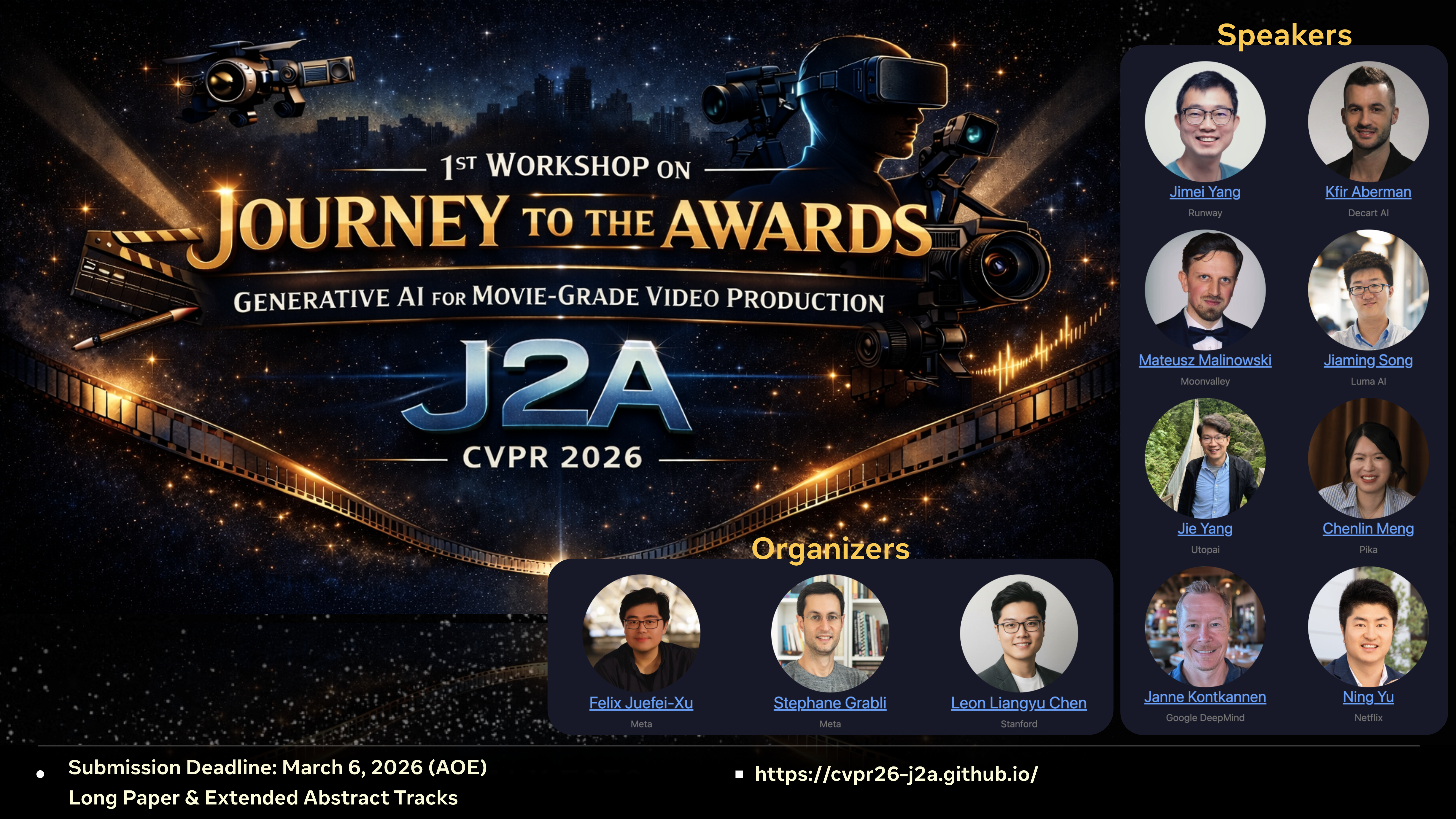 CVPR 2026 J2A Workshop